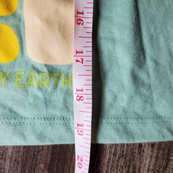 NWT Happy Earth Apparel Protect The Planet T-Shirt Size XL Jade Green - Picture 7 of 16